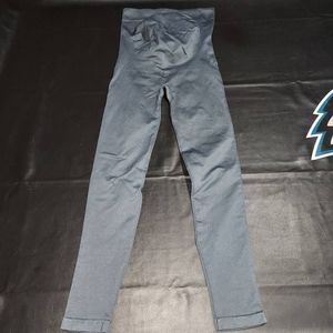 Blanqi Womens Teal Blue Maternity Leggings Medium